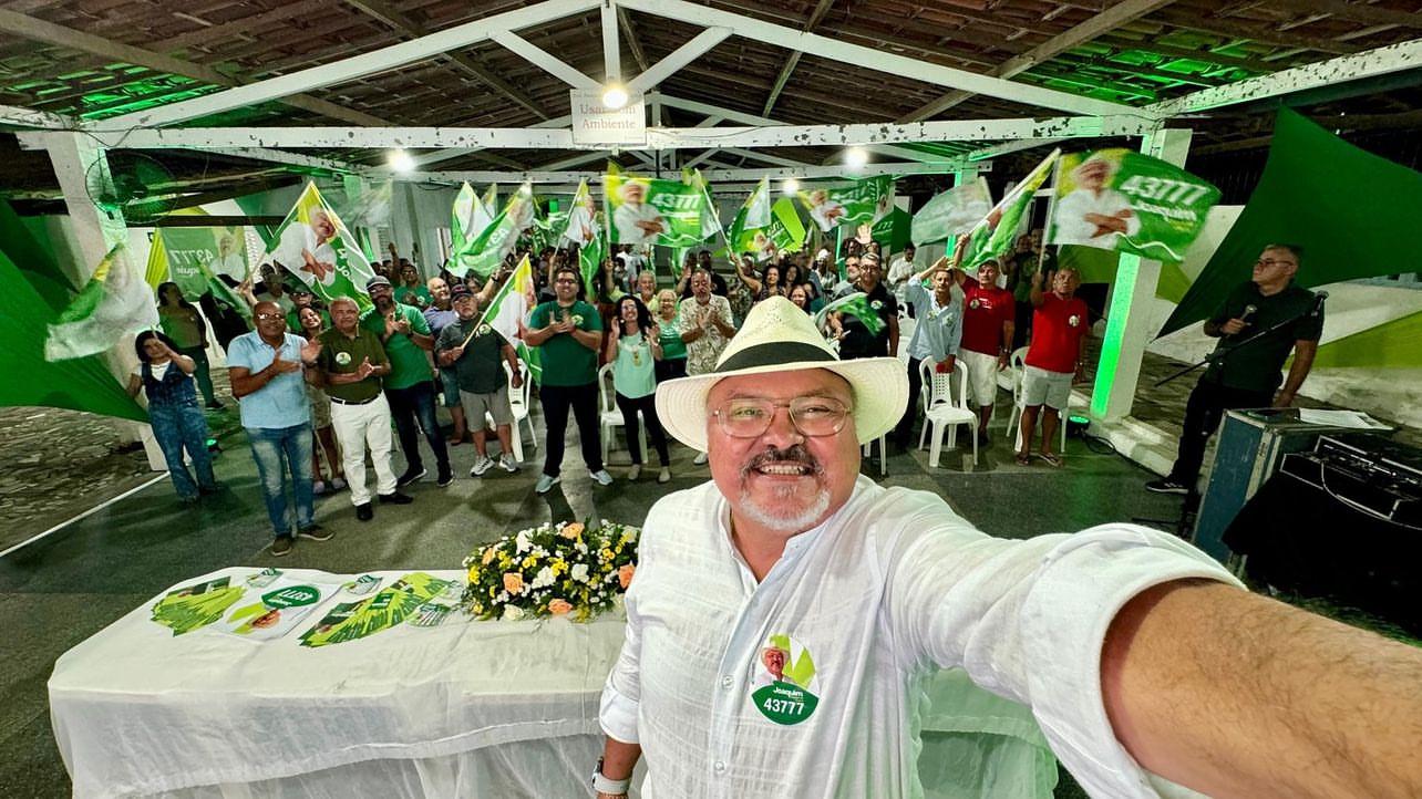 Joaquim Casaca de Couro realiza ato e reforça compromisso