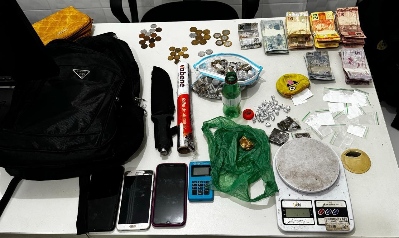 PC flagra casal suspeito de tráfico e apreende cocaína, maconha, crack  em Capela