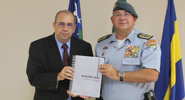 TRE-SE e PM definem Plano de Segurança para as Eleições 2024