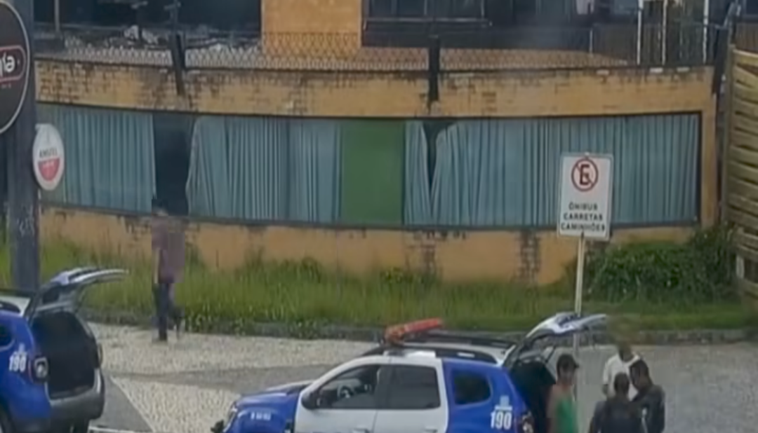 Videomonitoramento do Ciosp leva PM a prender suspeitos de furto em restaurante fechado na Orla