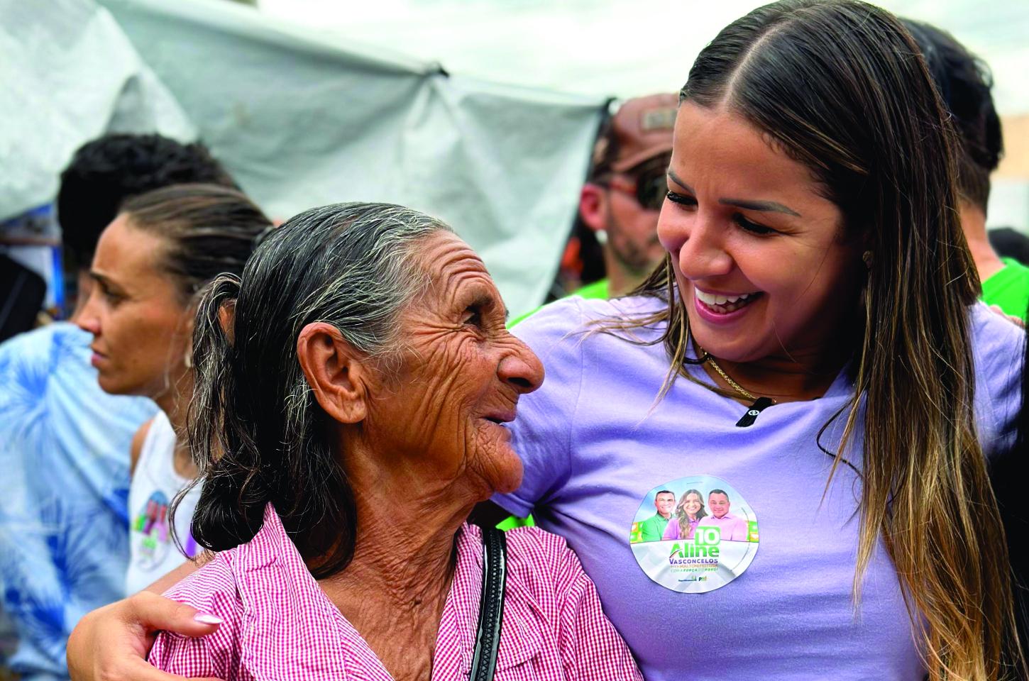 Mais uma pesquisa aponta a reeleição de Aline em Poço Redondo