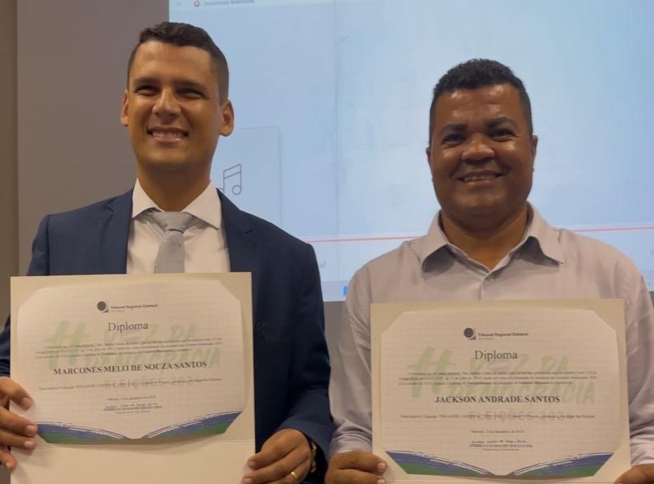 Marcones Melo é diplomado na sede do TRE/SE e se prepara para assumir a Prefeitura de General Maynard