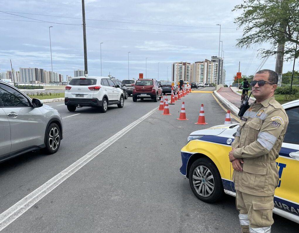 SMTT informa alteração no trânsito na ponte dos cajueiros na tarde desta sexta-feira, 17
