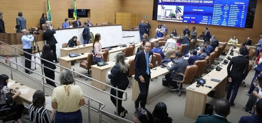 Assembleia mantém vetos do Governo de Sergipe a três projetos aprovados