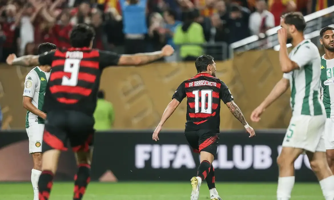Flamengo vence com superioridade o Espérance da Tunísia