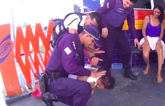 Policiais Militares salvam bebê de 8 meses engasgada com leite no DF