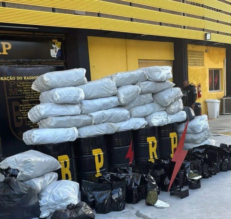 Quarteto é preso por tráfico de drogas na Coroa do Meio