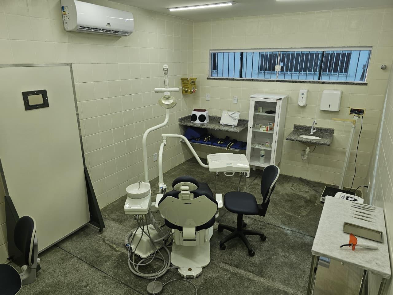Sala de procedimentos odontológicos