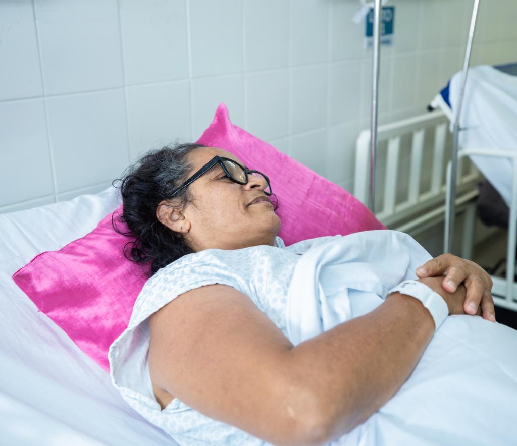 Paciente Josefa Marley de Santos
