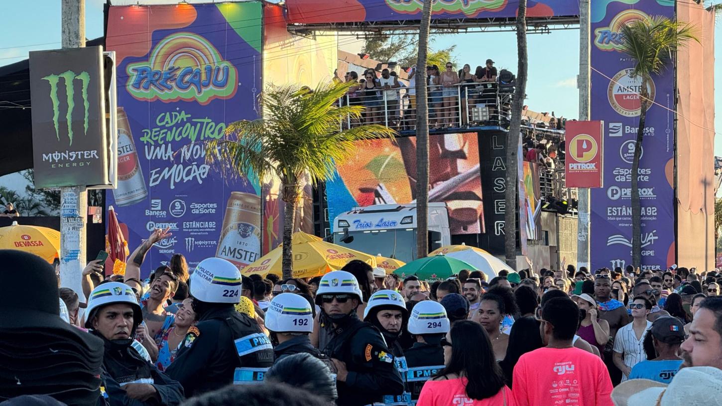 Pré-Caju encerra com tranquilidade e segurança após implementação do plano operacional da SSP/SE