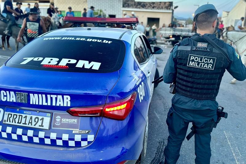 Homem é preso por agredir a companheira grávida e em situação de risco em Lagarto.