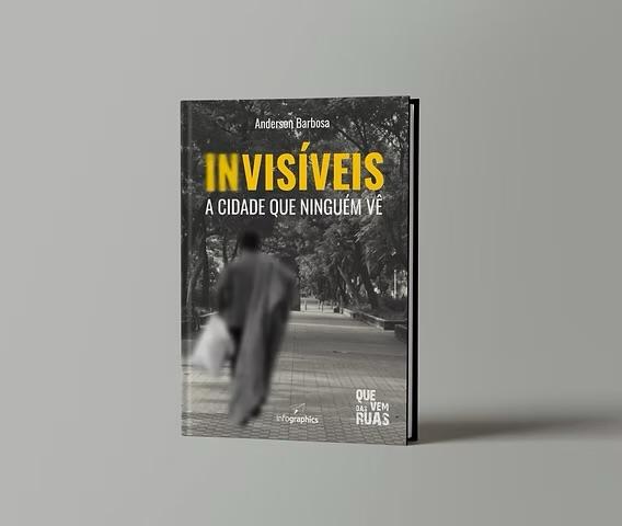Jornalista Anderson Barbosa lança livro sobre pessoas em situação de rua com arrecadação solidária