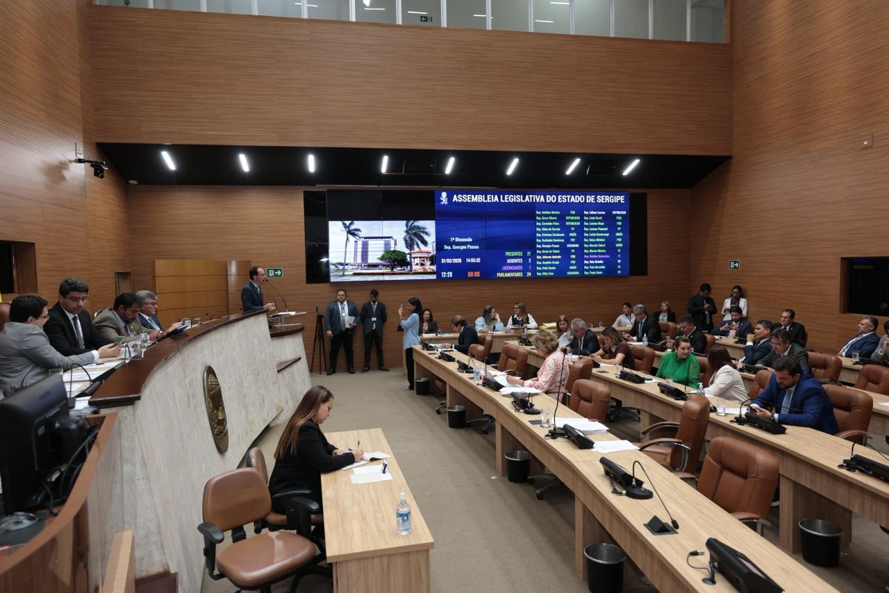 Valorização do servidor: deputados aprovam reajuste e modernização de carreiras em Sergipe