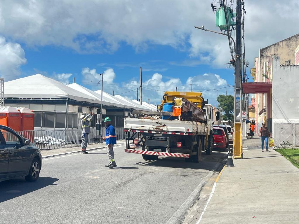 Estacionamento proibido na avenida Coelho e Campos em Aracaju por evento da 