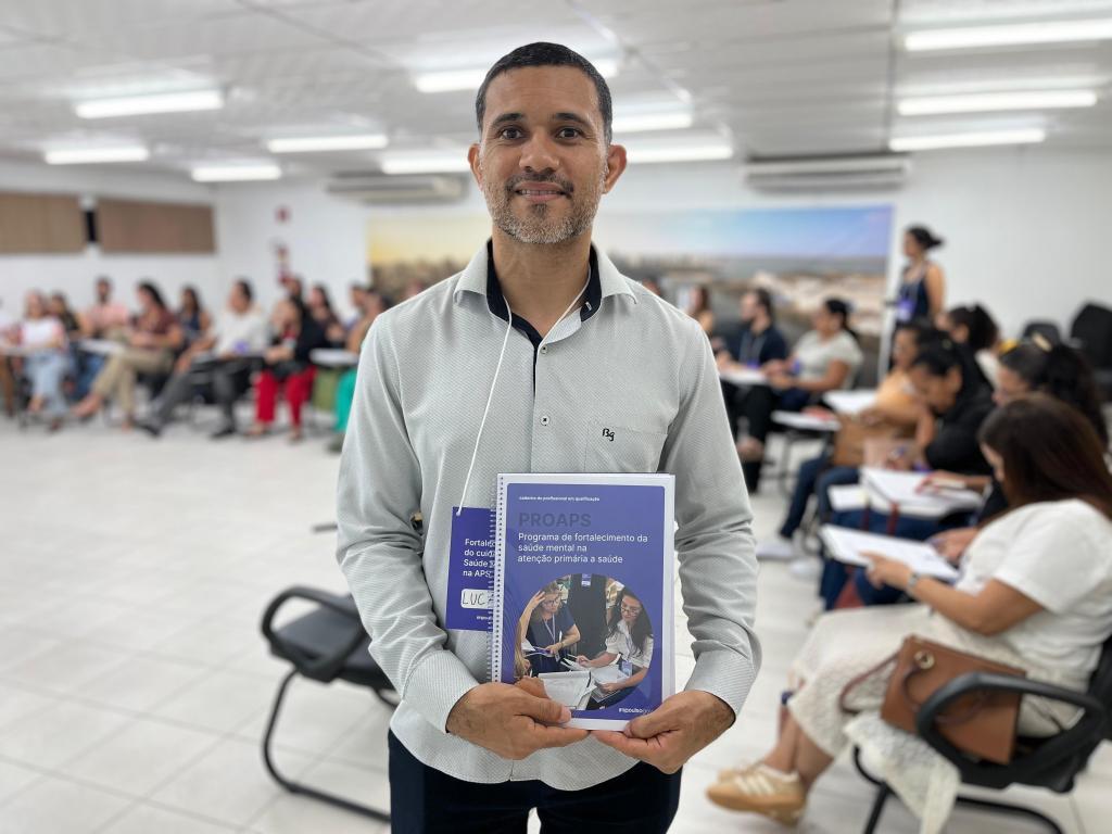 Lucas Rosa, assessor técnico da Saúde Mental na Atenção Primária