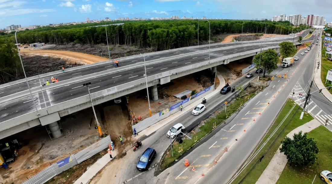 Trânsito no viaduto do da Beira-Mar é liberado nesta quarta-feira, 27