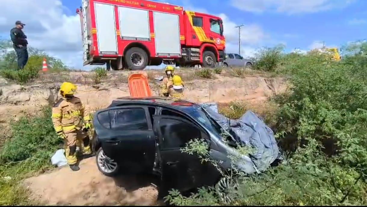 Acidente fatal na rodovia entre Santa Rosa do Ermírio e Poço Redondo deixa dois mortos