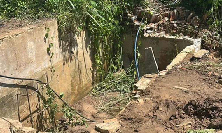 Ação humana causou interrupção no abastecimento de água em São Cristóvão, conclui perícia