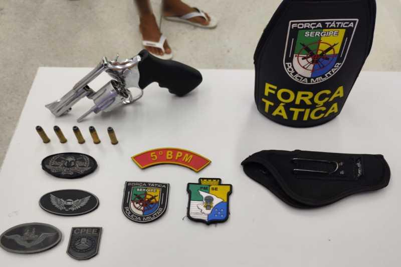 Polícia Militar prende homem por violência doméstica e apreende arma de fogo em Nossa Senhora do Socorro