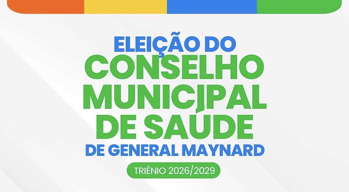 Conselho Municipal de Saúde de General Maynard realiza eleição para novo triênio 2026/2029