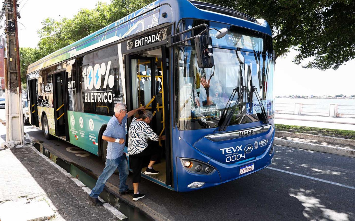 Ônibus elétricos fortalecem modernização e acessibilidade do transporte público de Aracaju
