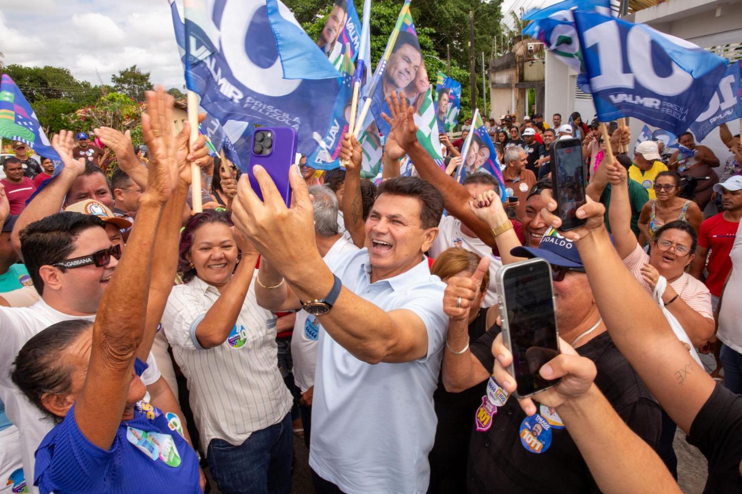 Pesquisa confirma crescimento de Valmir e empate no 2º turno em Sergipe