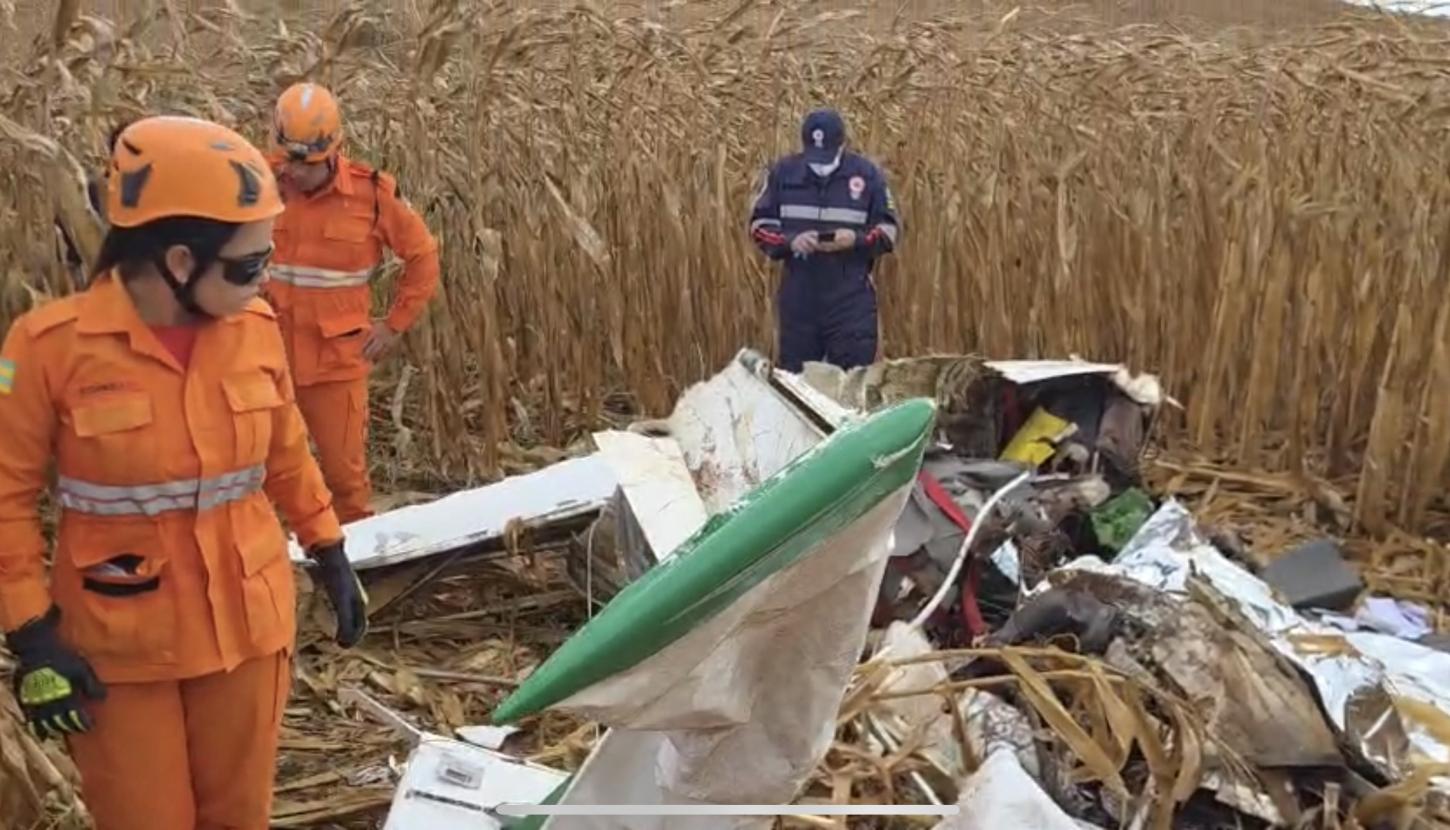 Queda de avião em Macambira deixa duas vítimas fatais