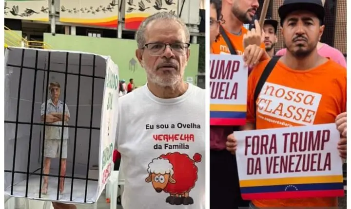 A hipocrisia da Esquerda contra Jair Bolsonaro e a favor da ditadura de Maduro