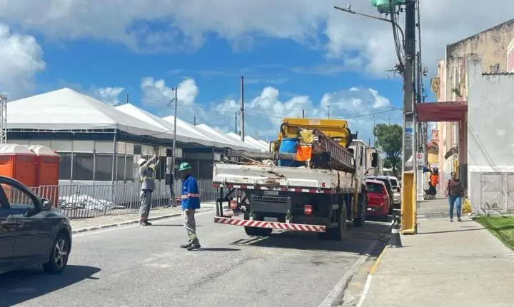 Estacionamento proibido na avenida Coelho e Campos em Aracaju por evento da 