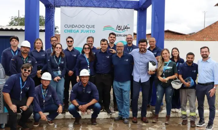 Iguá Sergipe inaugura 24 km de novas adutoras no Alto Sertão Sergipano
