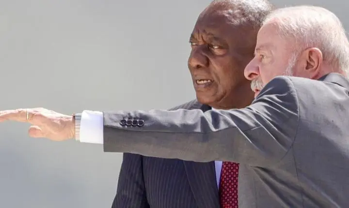 Lula recebe presidente da África do Sul para visita de Estado