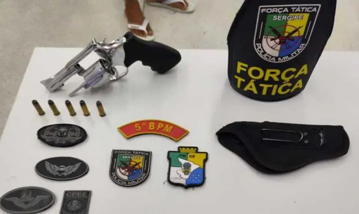 Polícia Militar prende homem por violência doméstica e apreende arma de fogo em Nossa Senhora do Socorro